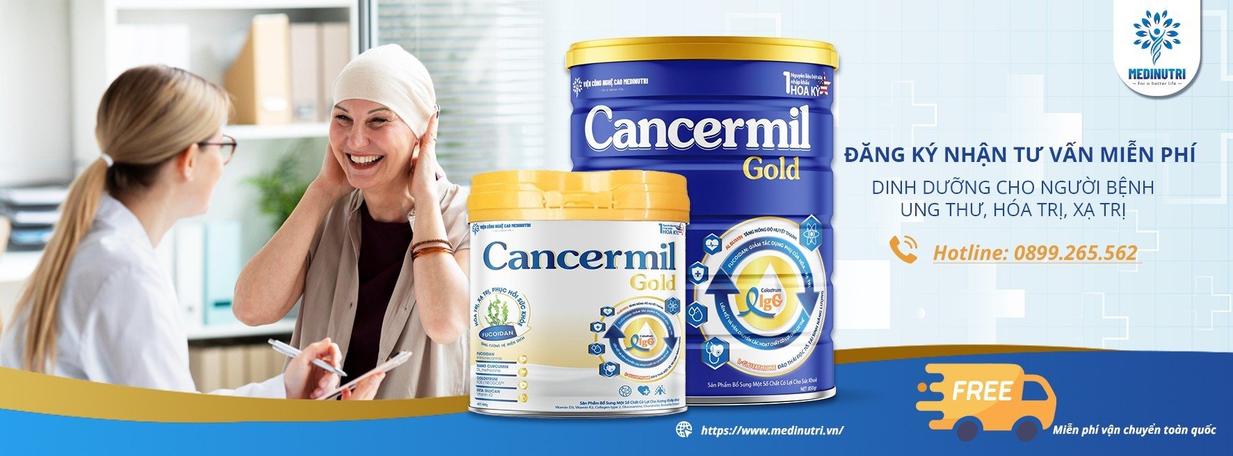 Sữa Đặc Biệt Cho Người Ung Thư