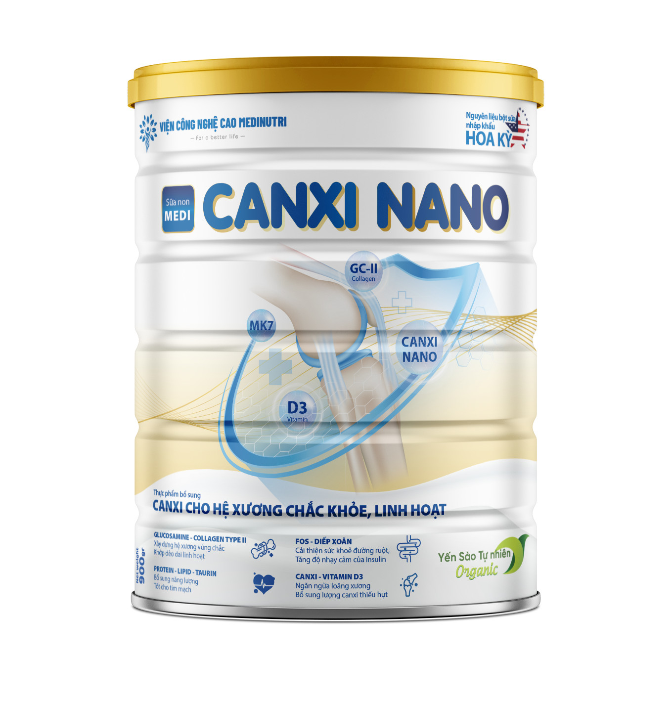 Thực phẩm bổ sung Canxi cho hệ xương chắc khỏe, linh hoạt